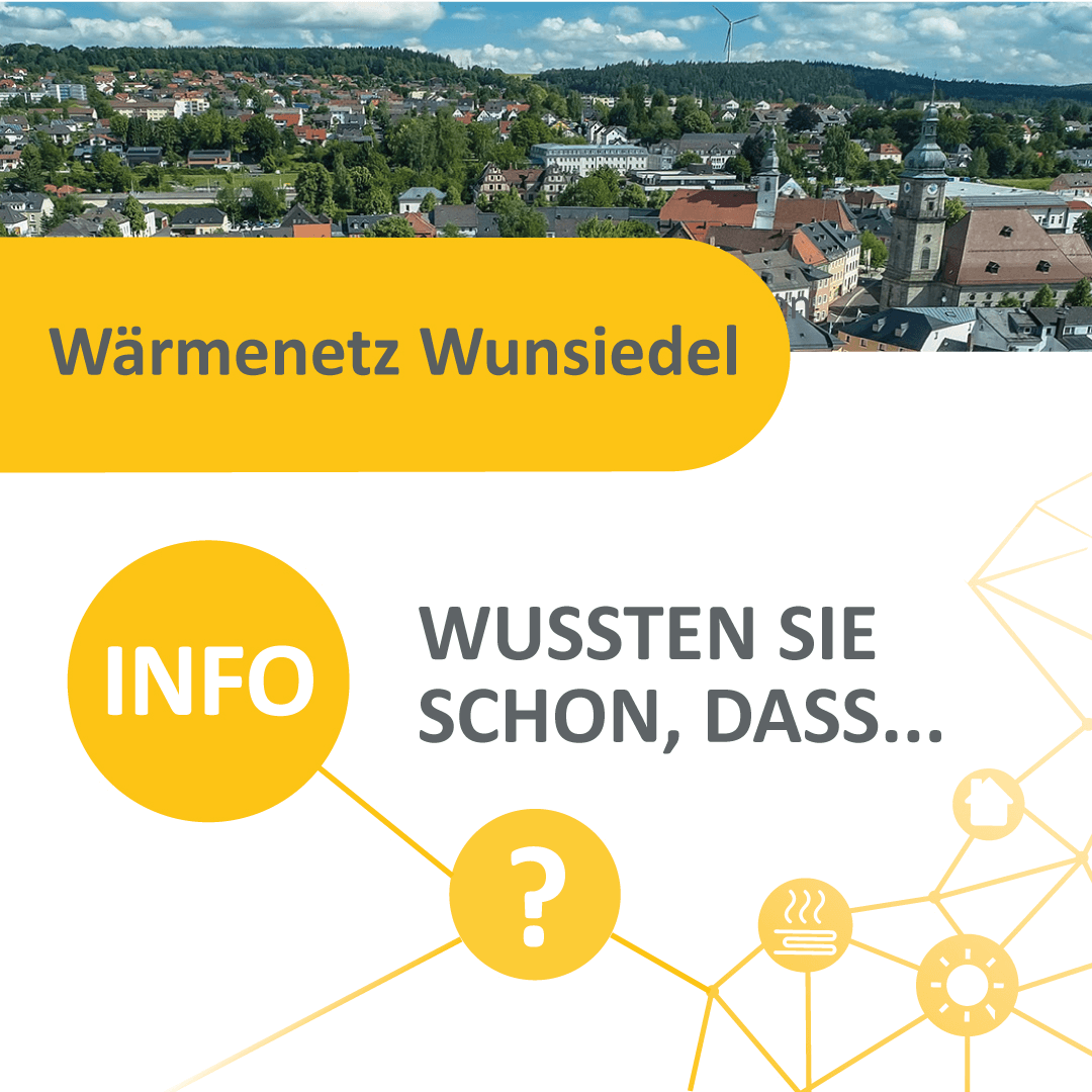 Wärmenetz Wunsiedel – Info – Wussten Sie schon, dass...